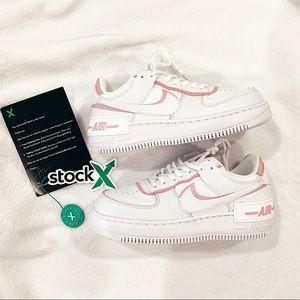 Nike Women Air Force 1 Shadow White Magic Flamingo